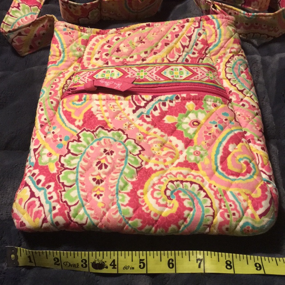 NEW — Vera Bradley Paisley Cross Body Purse - Picture 6 of 8